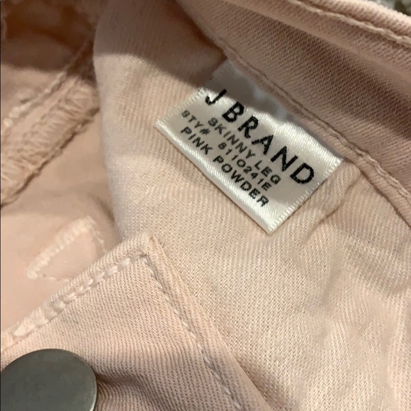J Brand skinny leg in Pink Powder - Picture 6 of 6